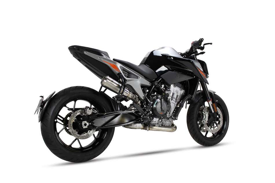 Ixrace MK2 Inox Silencer - KTM Duke 790 2023 - Motorcycle Performance Store