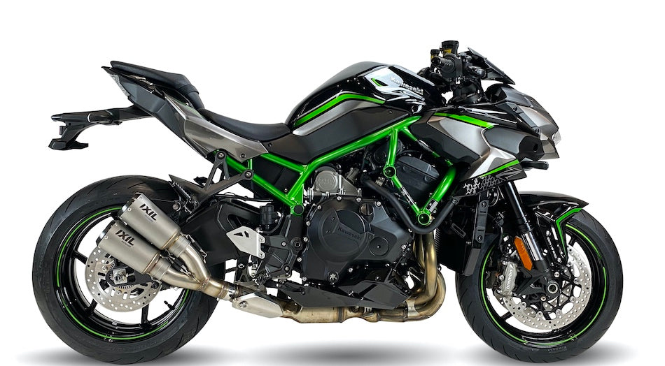 IXIL Race Xtrem Dual Silencer Kawasaki ZH2 2020-24 - Motorcycle Performance Store
