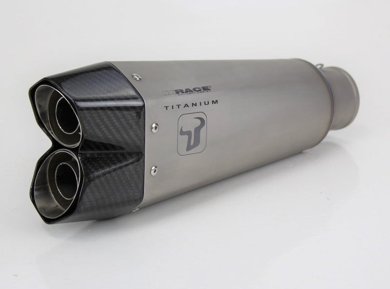 Ixrace M10 Titanium Silencer Ducati Scrambler 400 2015-18 - Motorcycle Performance Store