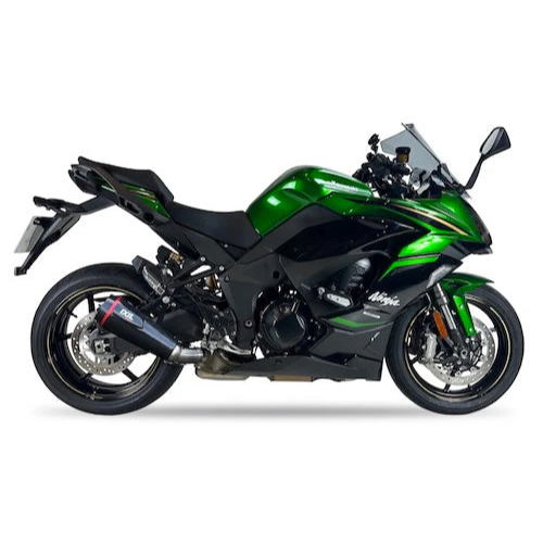 Ixil Xtrem Carbon Silencer installed on a Kawasaki Ninja 1100 2025