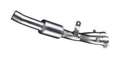 LeoVince Stainless Steel De-cat Pipe Yamaha MT-10 2016-24 - Motorcycle Performance Store