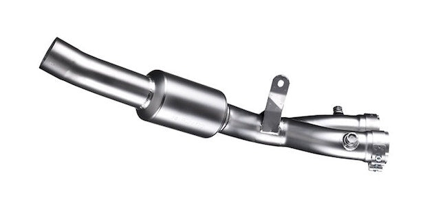 LeoVince Stainless Steel De-cat Pipe Yamaha MT-10 2016-24 - Motorcycle Performance Store