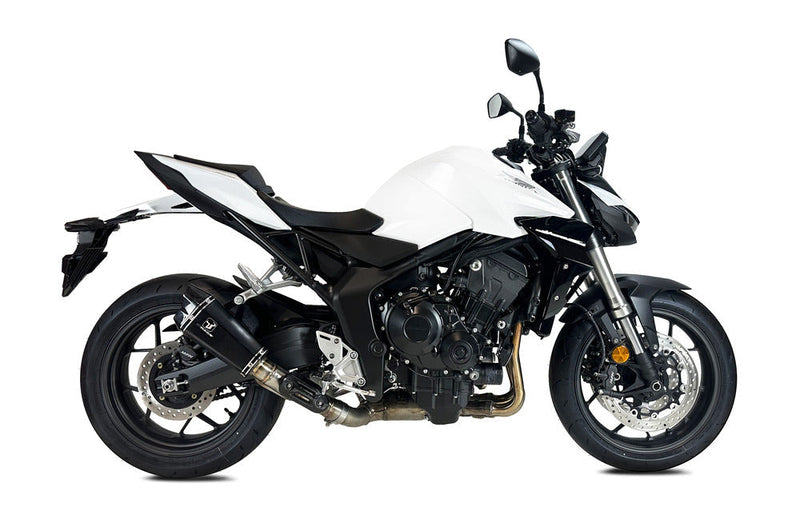 Ixrace M8 Dual Black Silencer Honda CB1000 Hornet (SP) 2025 - Motorcycle Performance Store