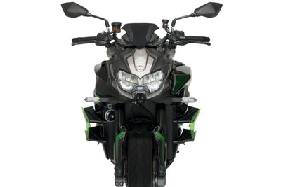 Puig Downforce Naked Spoilers Kawasaki ZH2 2020-24 - Motorcycle Performance Store