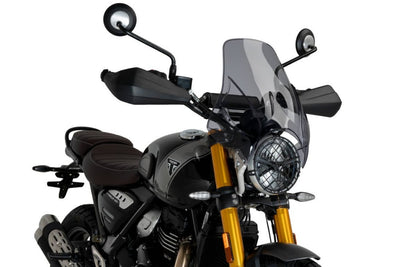 Puig Windshield Plus Screen Triumph Scrambler 400 X 2024 - Motorcycle Performance Store