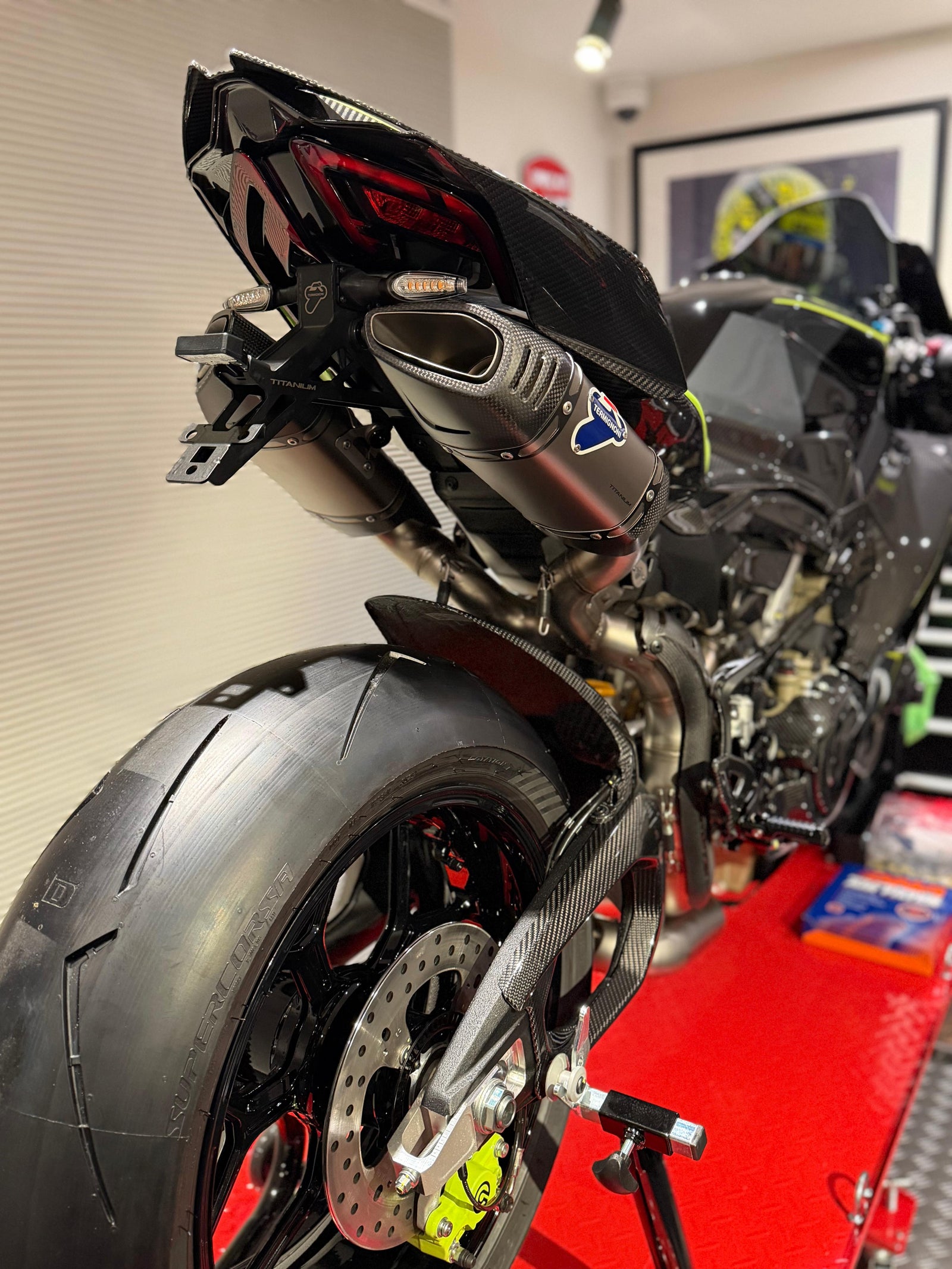 Termignoni Underseat Exhaust System Ducati Panigale V4 (V4R) 2025-26