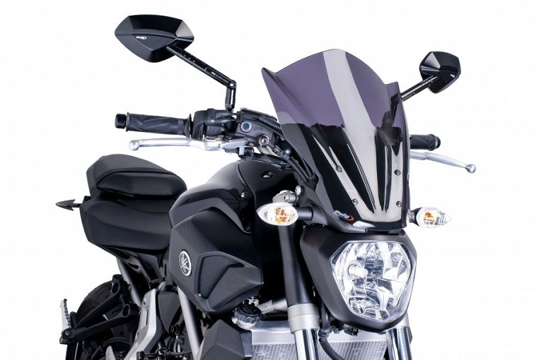 PUIG New Generation TOURING Screen Yamaha MT-07 2014-17 - Motorcycle Performance Store