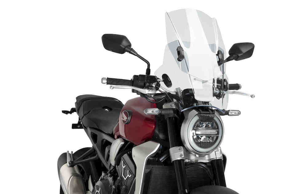 PUIG Adjustable Screen - Triumph Bonneville T120 2016-24 - Motorcycle Performance Store