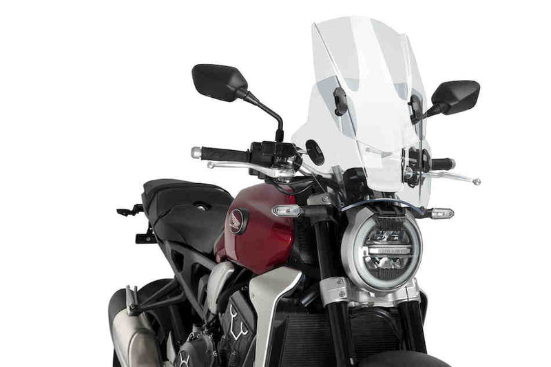 PUIG Adjustable Screen - Triumph Bonneville T120 2016-24 - Motorcycle Performance Store