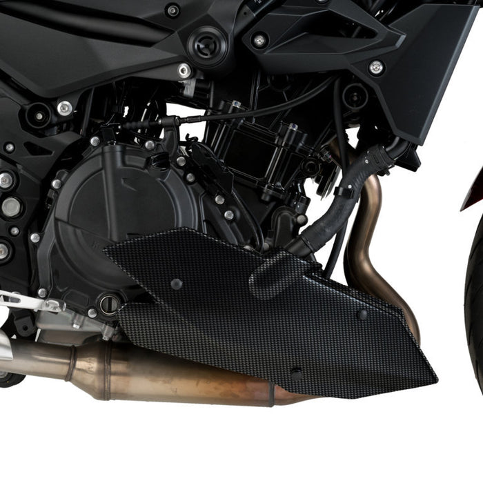PUIG Carbon Engine Spoiler - Kawasaki Z400 2019-21
