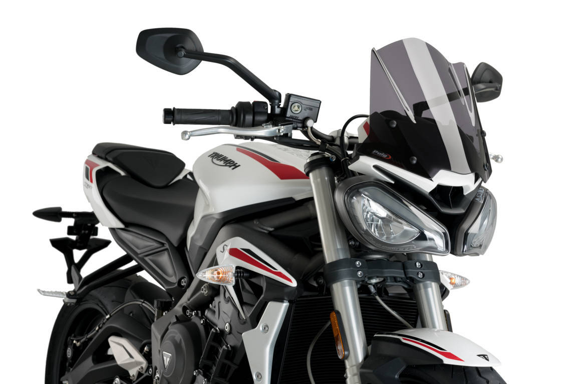 PUIG New Generation Sport Screen Triumph Street Triple R / S / RS 2020-23 - Motorcycle Performance Store