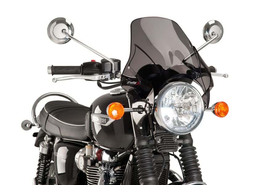 Puig Plus Screen - Triumph Bonneville T120 2016-24 - Motorcycle Performance Store