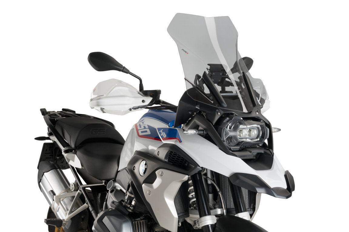 PUIG Touring Screen Plus Support Bars BMW R1250GS / Adventure 2018-23 - Motorcycle Performance Store