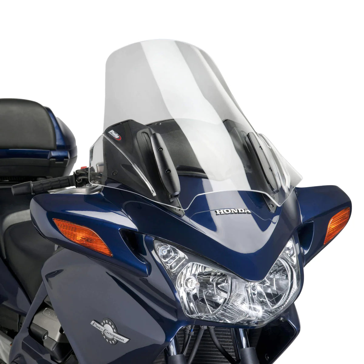 Puig Clear Touring Screen - Honda Pan European 2004 - PG5995W - Motorcycle Performance Store