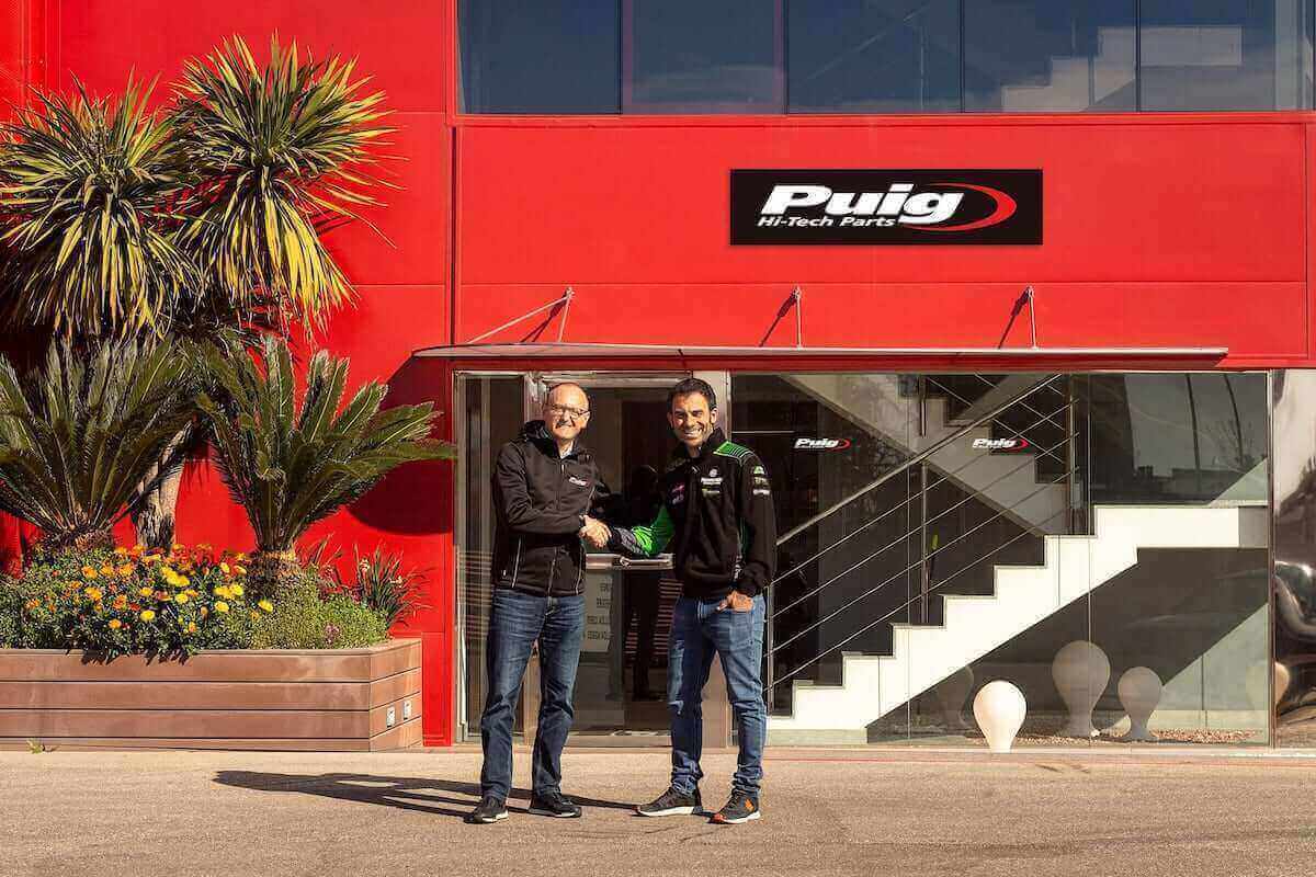 Puig and Kawasaki Racing Team renew their technical collaboration