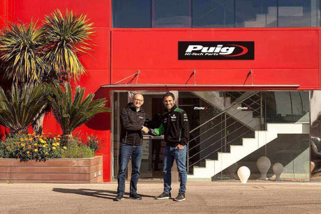 Puig and Kawasaki Racing Team renew their technical collaboration - Motorcycle Performance Store