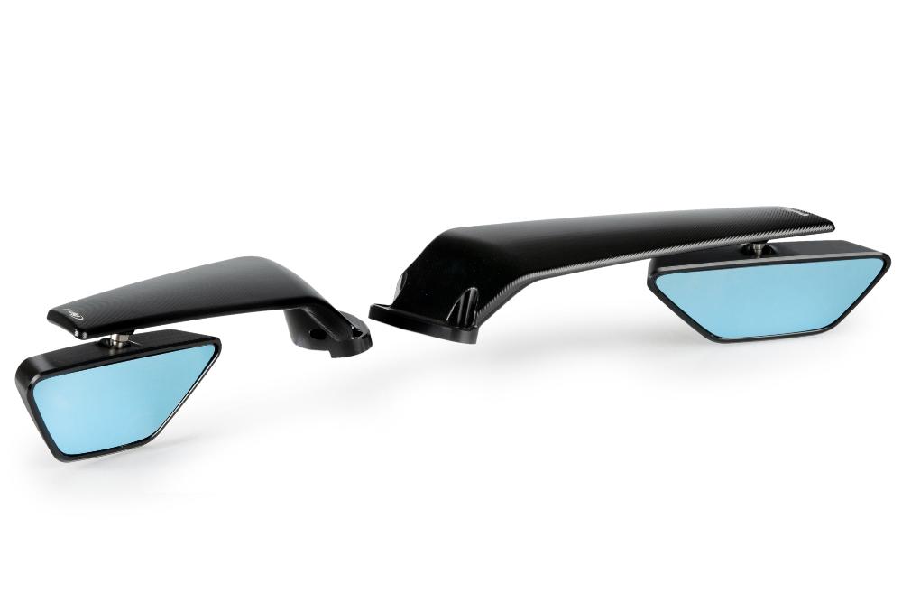 Puig Aileron Rearview Mirrors Kawasaki ZX-10R 2021-25 - Motorcycle Performance Store