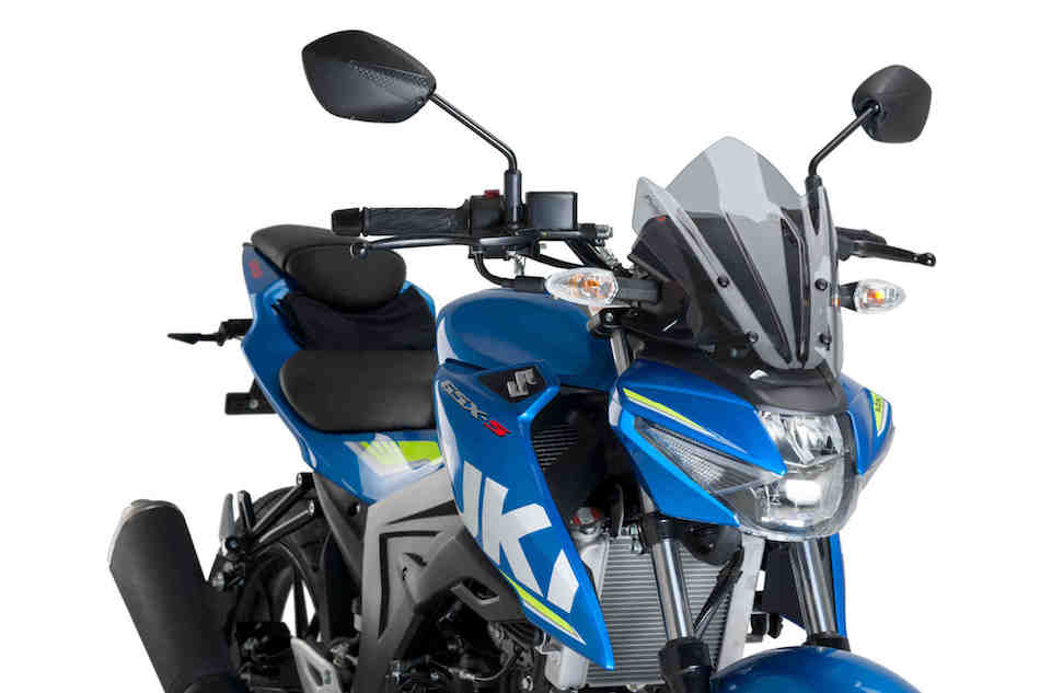 Puig New Generation Sport Screen - Suzuki GSX-S 125 2017-21 - Motorcycle Performance Store
