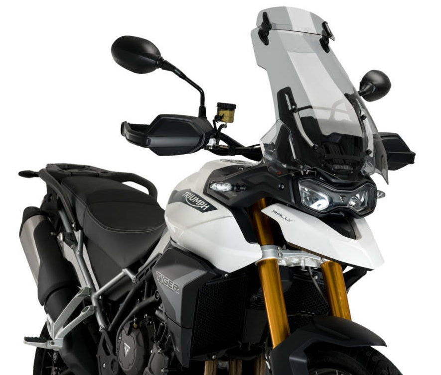 Puig Touring Screen with Visor - TRIUMPH TIGER 900 all models 2020-23 - Motorcycle Performance Store