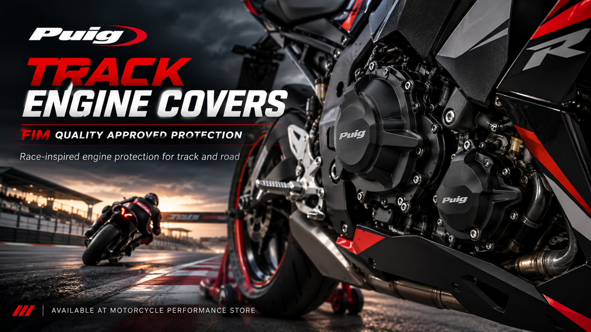 Puig Track Engine Covers Gain FIM Quality Approval for Competition