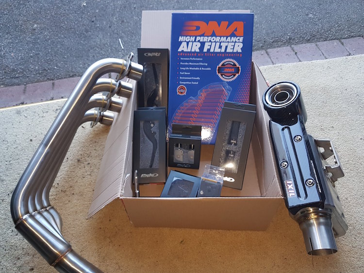 Left by Tom Marsh - 5/5/17 - Motorcycle Performance Store