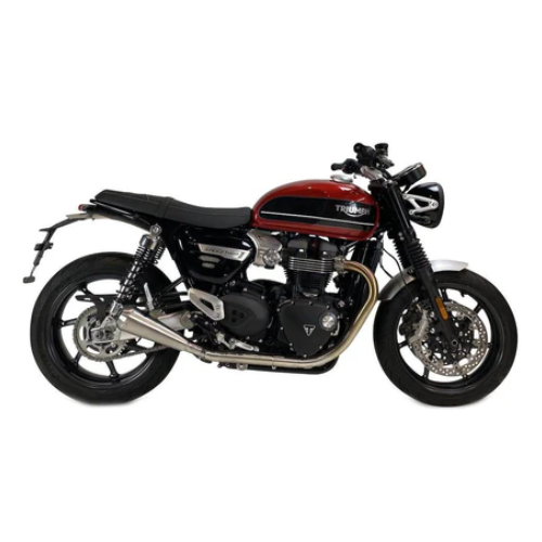 Ironhead Conical Inox Silencers Triumph Speed Twin 1200 2019-23