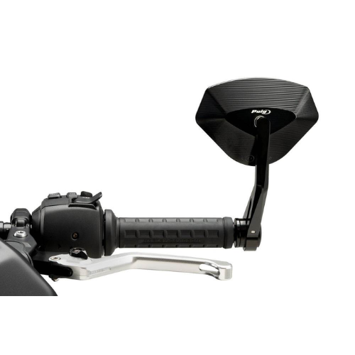 Puig Hi-Tech 5 Black Bar End Mirrors