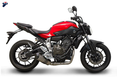 Termignoni Titanium Relevance Full System - Yamaha XSR700 2016-20 - Motorcycle Performance Store