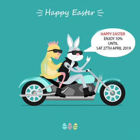 Happy Easter - Discount Deals - Motorcycle Performance Store