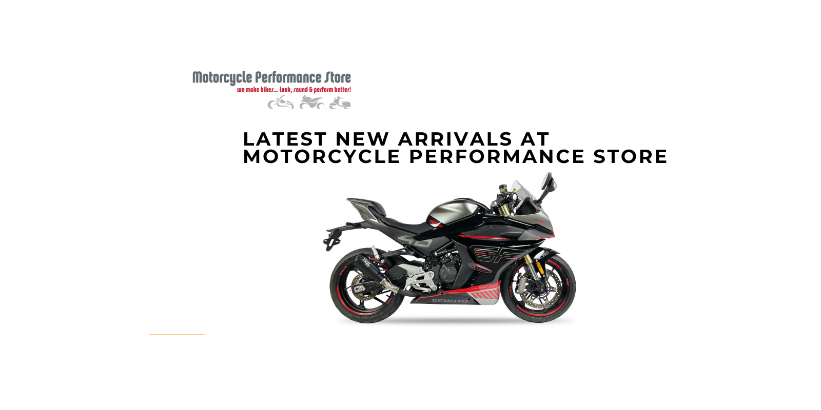 Latest New Arrivals at Motorcycle Performance Store