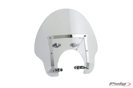 Puig America II windscreen with large clear touring profile