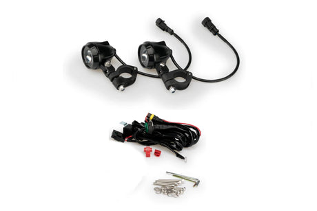 Puig Beam 2.0 auxiliary LED motorcycle lights aluminium housing spotlights
