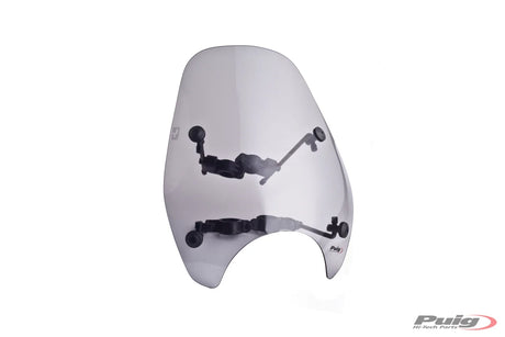 Puig Custom I screen with high-impact acrylic design and four-point mounting system