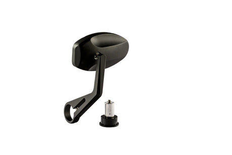 Puig MP motorcycle mirror in metallic black finish