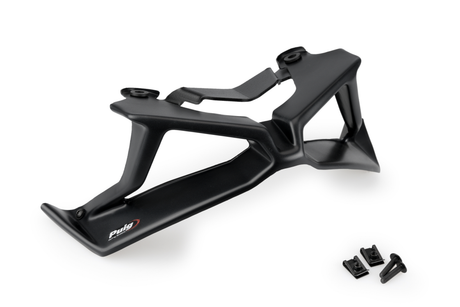 Puig naked front spoiler in matte black ABS design