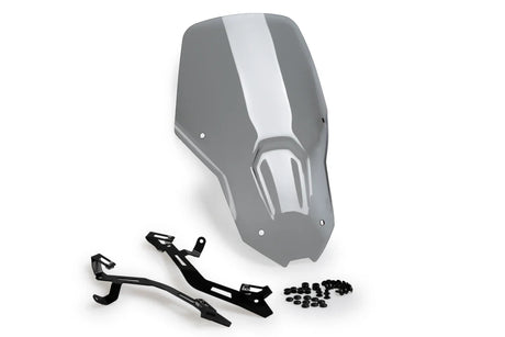 Puig Touring Screen with tall profile and UV-resistant acrylic construction