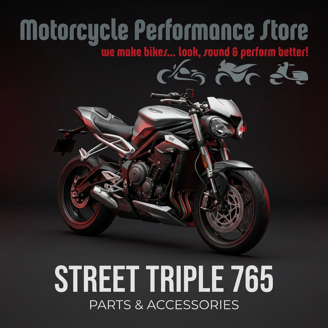Street Triple 765 with MPS logo