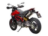 SC Project S1 Titanium Silencers Ducati Hypermotard 950 2021-25 - Motorcycle Performance Store