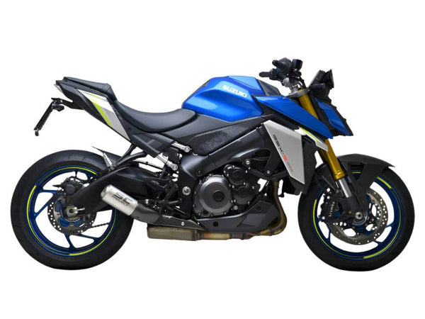 SC Project CR-T Titanium Silencer Suzuki GSX-S1000 2021-25 - Motorcycle Performance Store