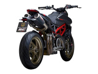 SC Project CR-T M2 Carbon Silencers for Ducati Hypermotard 950 2021-25 
