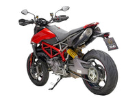 SC Project S1 Matt Black Titanium Silencers for Ducati Hypermotard 950 2021-25 