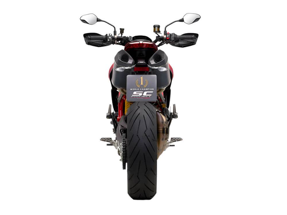 SC Project SC1-M Carbon Silencers Ducati Hypermotard 950 2021-25 - Motorcycle Performance Store