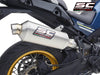 SC Project Rally Raid Titanium Silencer CF Moto 800 MT 2022-25