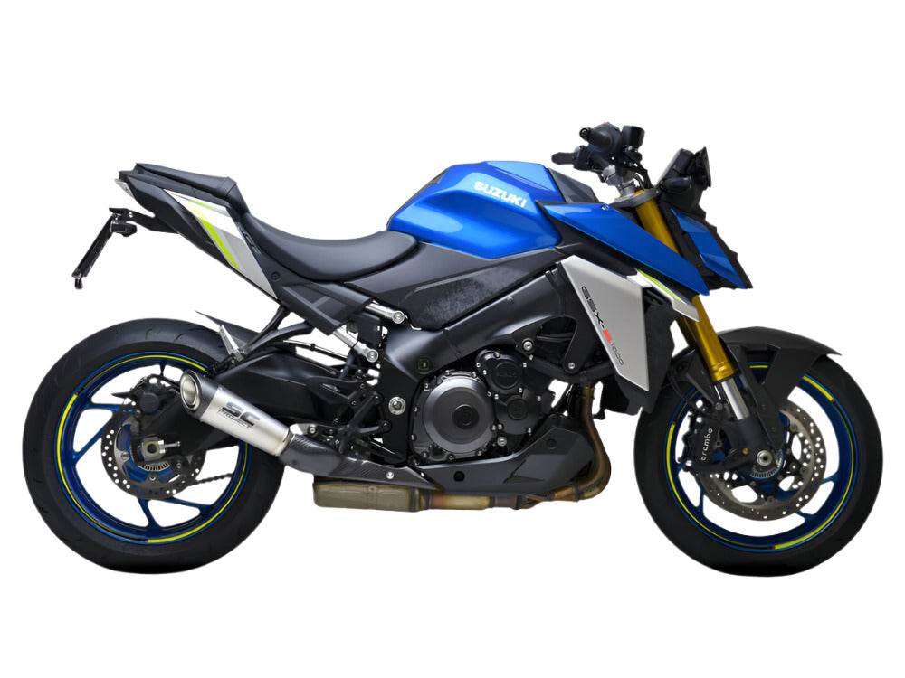 SC Project S1 Titanium Silencer Suzuki GSX-S1000 2021-25 - Motorcycle Performance Store