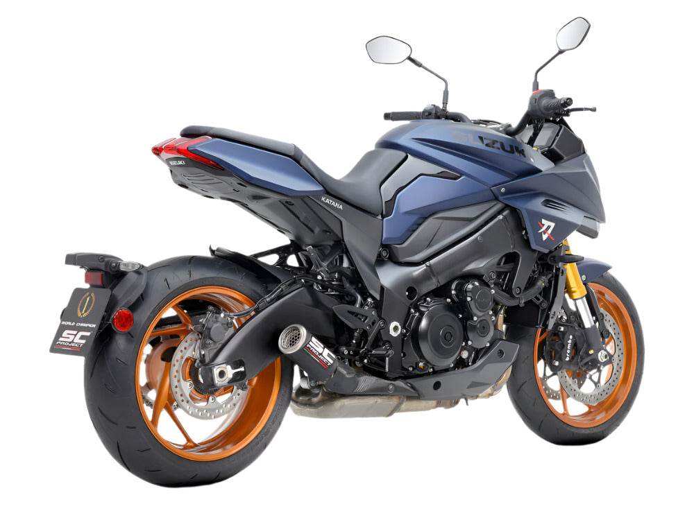 SC Project CR-T Carbon Silencer Suzuki Katana 2022-25 - Motorcycle Performance Store