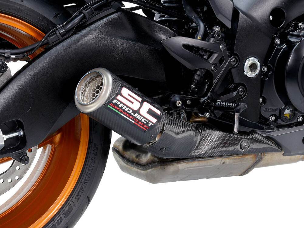 SC Project CR-T Carbon Silencer Suzuki Katana 2022-25 - Motorcycle Performance Store