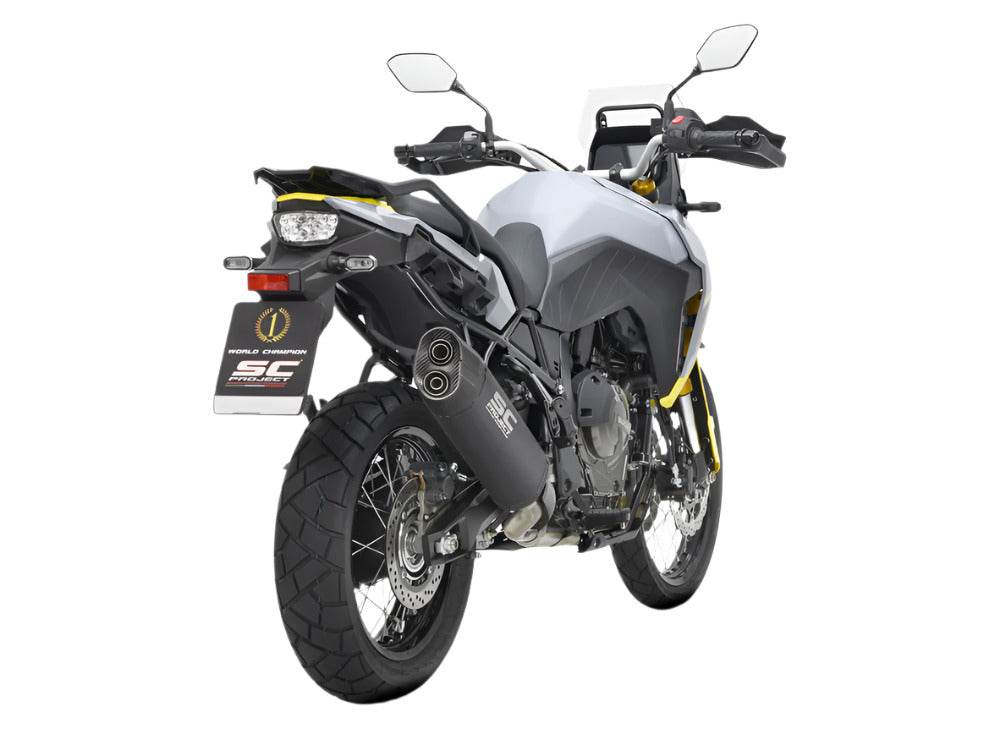 SC Project Matt Black Titanium Silencer Suzuki V-Strom 800 (DE/SE) 2023-25 - Motorcycle Performance Store
