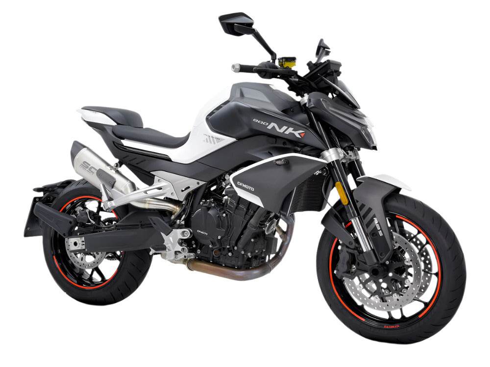 SC Project SC1-R Titanium Silencer CF Moto 800 NK 2023-25 - Motorcycle Performance Store