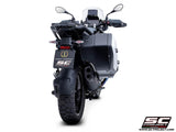 SC Project Adventure-R Black Titanium Silencer (Pannier Compatible) BMW R1300GS 2023-25 - Motorcycle Performance Store
