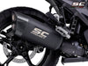 SC Project Adventure-R Black Titanium Silencer (Pannier Compatible) BMW R1300GS 2023-25